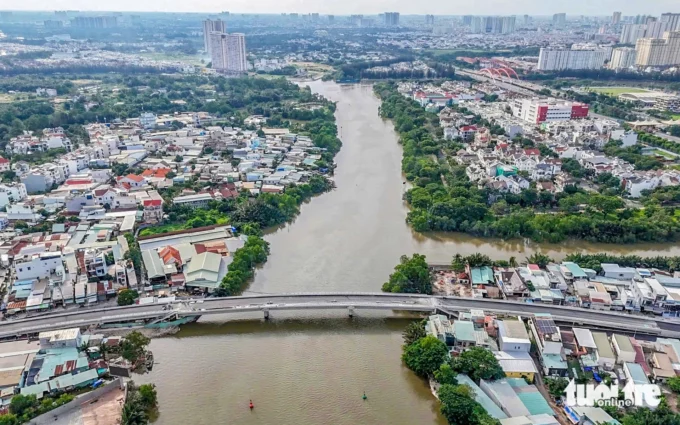 Cầu Rạch Đỉa chính thức thông xe, rút ngắn thời gian đi lại giữa quận 7 và huyện Nhà Bè