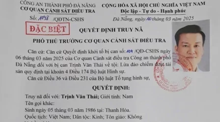 Đà Nẵng phát lệnh truy nã đặc biệt nghi phạm trong đường dây lừa đảo của Mr. Pips Phó Đức Nam