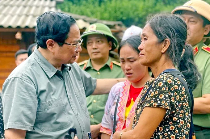 Chính phủ vào cuộc quyết liệt, hỗ trợ kịp thời người dân vùng lũ Điện Biên